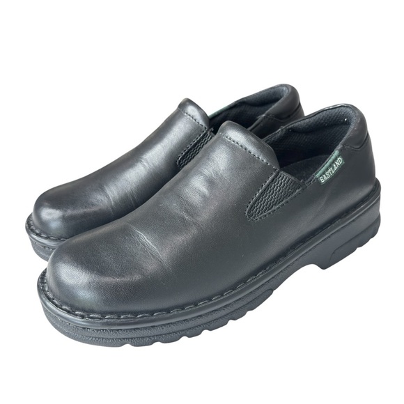 Eastland Womens Newport  Chunky Oxford Shoes Black Leather Size 6.5 Style #3181 - Picture 9 of 12